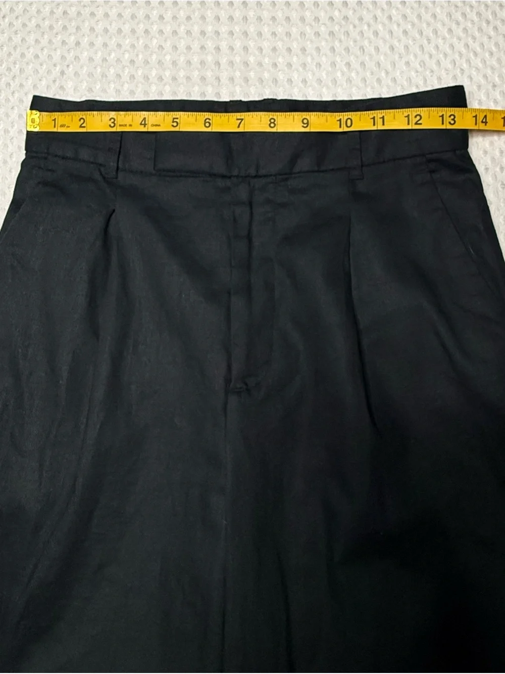 Banana Republic Wide-Leg Linen Blend High-Rise SZ 2 Pleated Pants Capsule Career